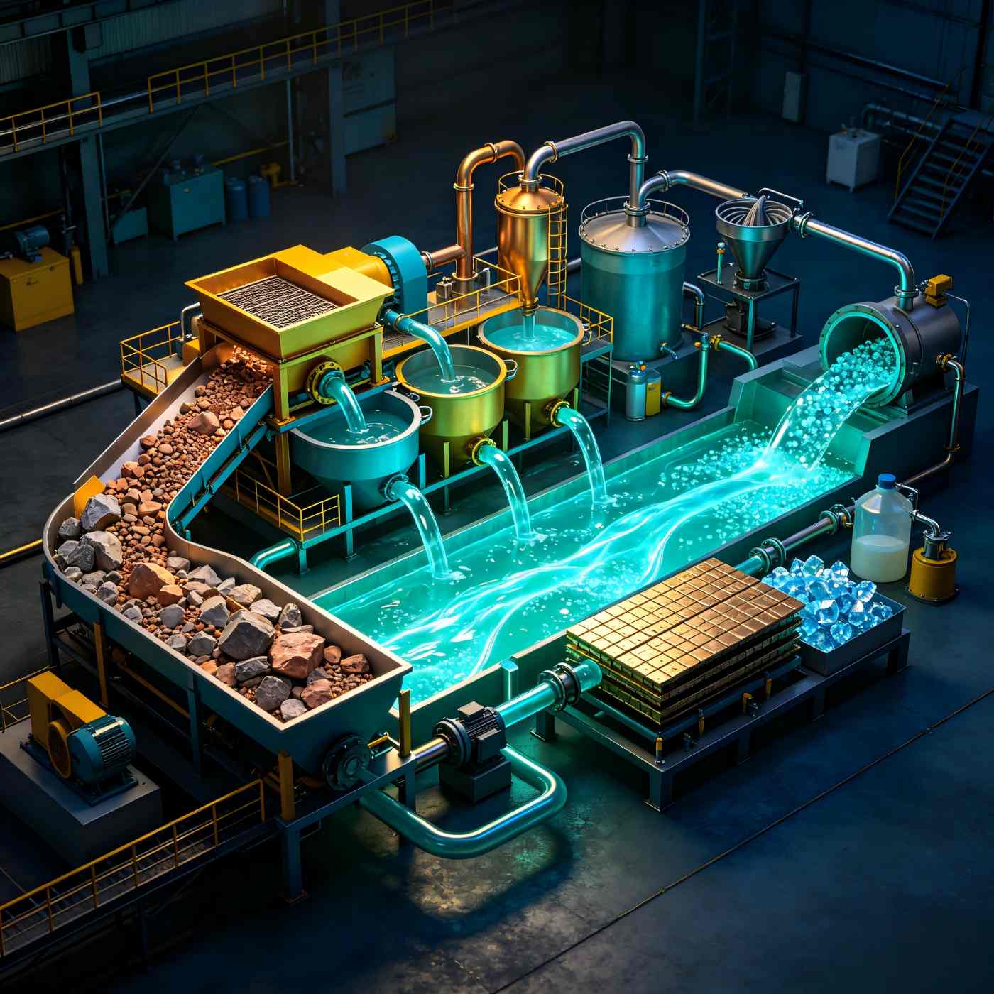 Copper Ore Solution | Advanced Copper Beneficiation & Flotation System | FKN PANDA
